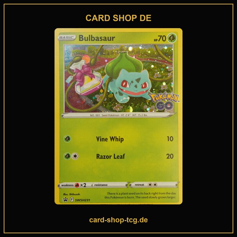 Bulbasaur · SWSH231 · SWSH · Holo · Englisch (EN)