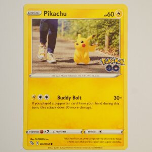 Pikachu · 027/078 · PGO · ● · Standard · Englisch (EN)
