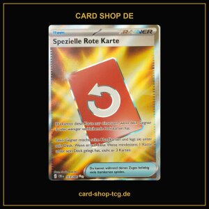 Spezielle Rote Karte · 113/086 · CRI...
