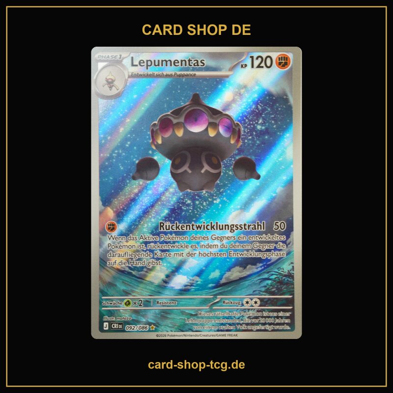 Lepumentas · 092/086 · CRI · ★ · Holo · Deutsch (DE)