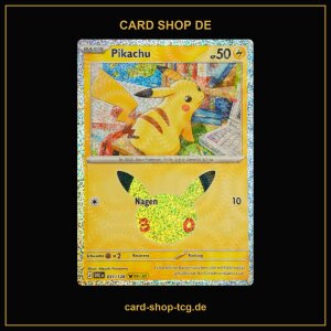 Pikachu · 031/128 · 30th · Pikachu...