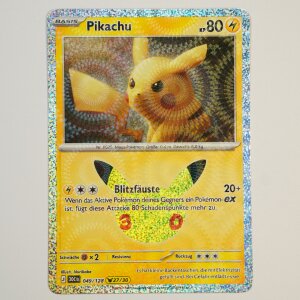 Pikachu · 049/128 · 30th · Pikachu...