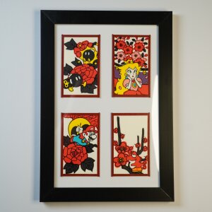 Super Mario Hanafuda No. 1 10x15cm