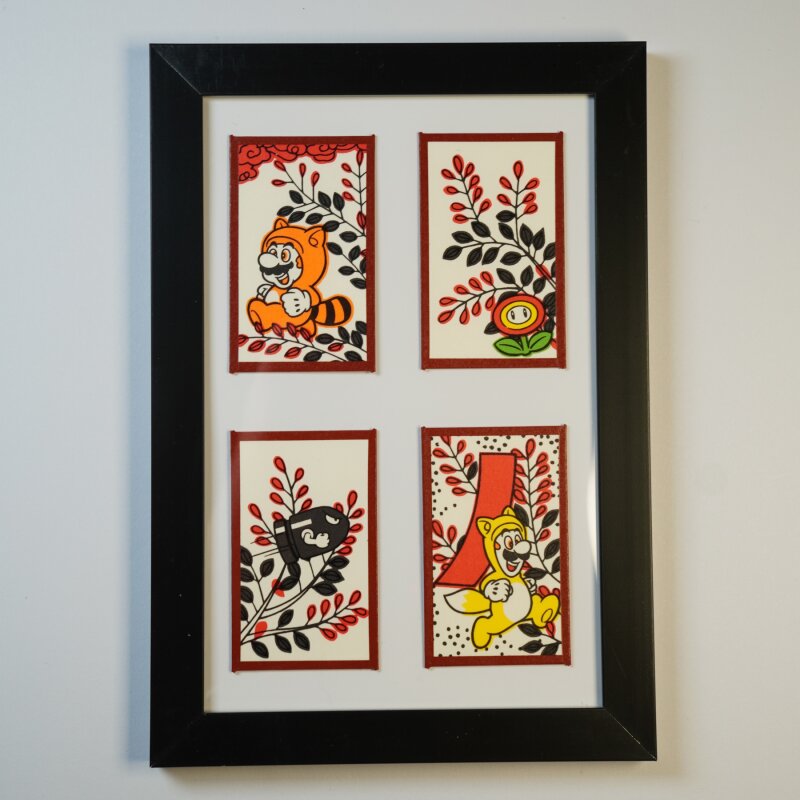 Super Mario Hanafuda No. 6 10x15cm
