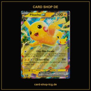 Pikachu-ex · 053/128 · 30th ·...