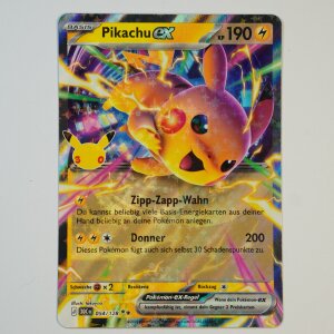 Pikachu-ex · 054/128 · 30th ·...