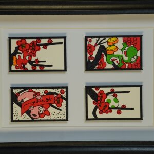 Super Mario Hanafuda No. 1 13x18cm