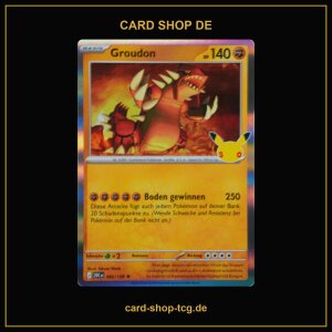 Groudon · 082/128 · 30TH · ★...