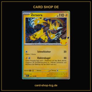 Zeraora · 057/128 · 30C · Circle...