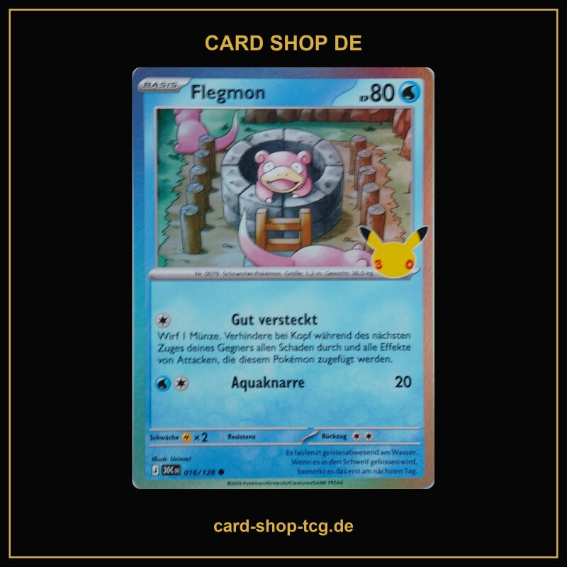 Flegmon · 016/128 · 30th · Deutsch (DE)