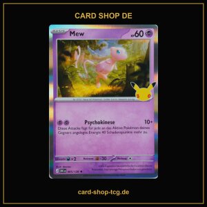 Mew · 065/128 · 30th · Deutsch (DE)