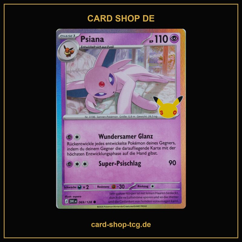 Psiana · 069/128 · 30TH · ● · Deutsch (DE)