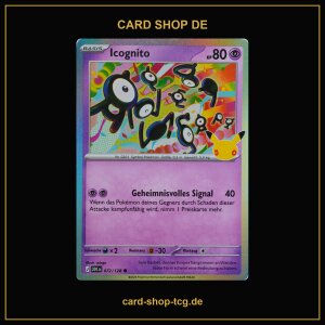 Icognito · 072/128 · 30th · Deutsch...