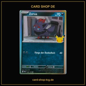 Zorua · 095/128 · 30th · Deutsch (DE)