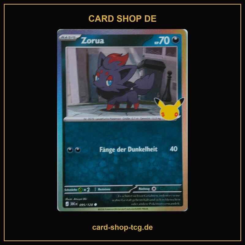 Zorua · 095/128 · 30th · Deutsch (DE)