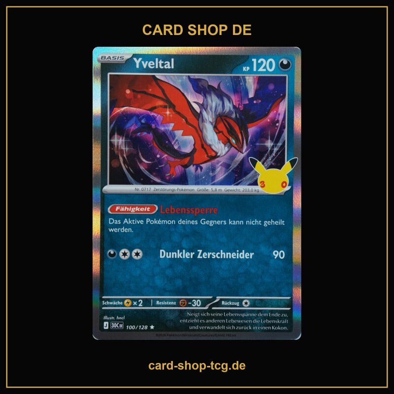 Yveltal · 100/128 · 30th · Deutsch (DE)