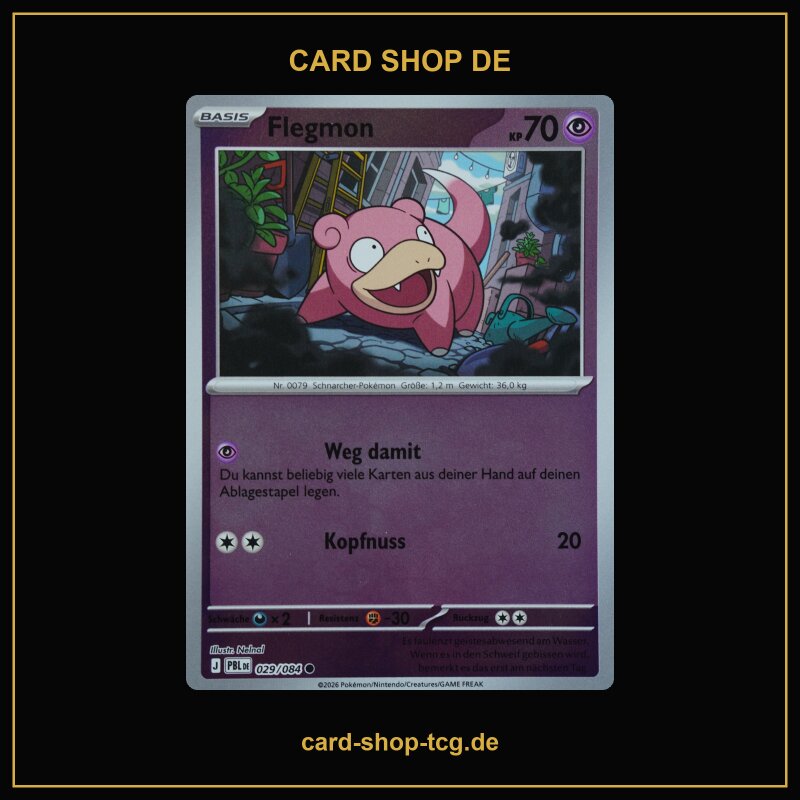 Flegmon · 029/84 · me05 · Holo · Deutsch (DE)