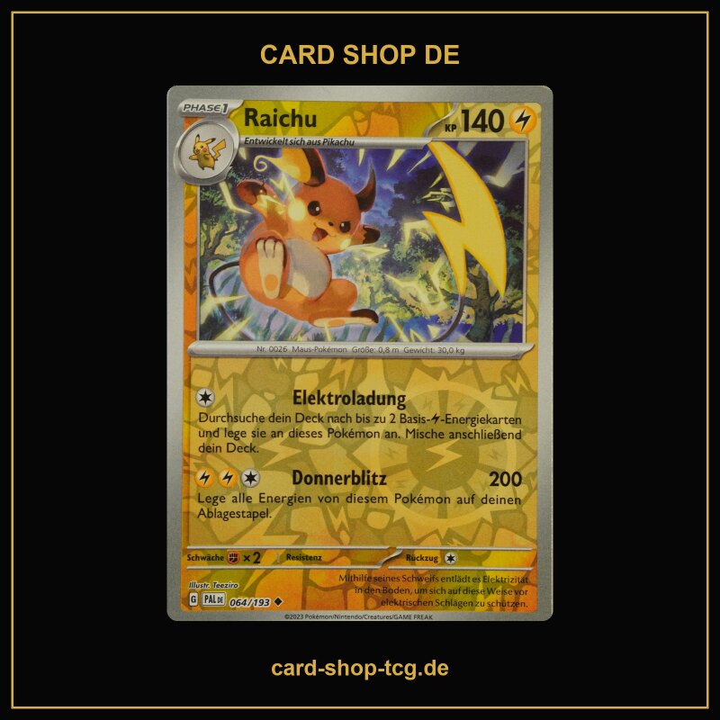 Raichu · 064/193 · sv02 · Holo · Deutsch (DE)