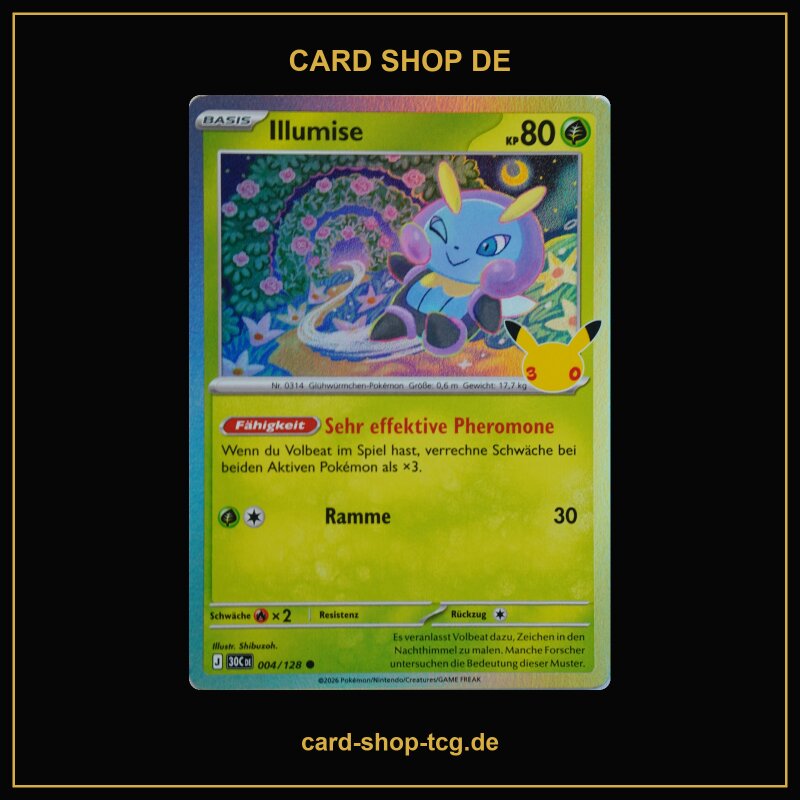 Illumise · 004/128 · 30th · Common · Deutsch (DE)