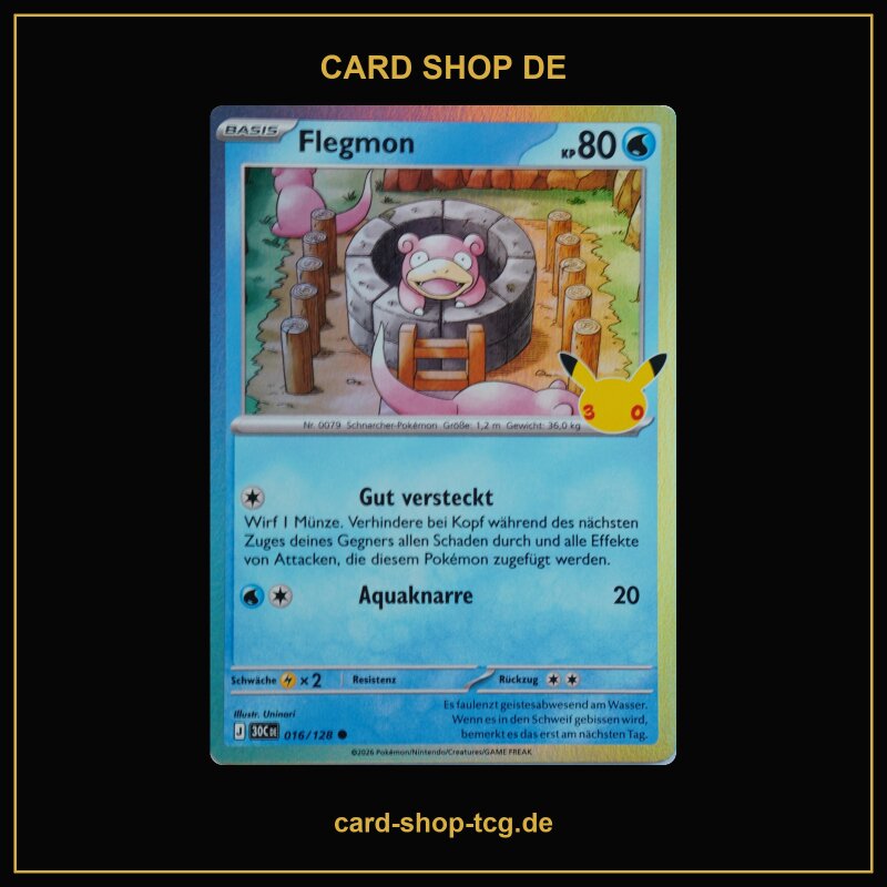 Flegmon · 016/128 · 30th · Deutsch (DE)