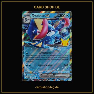 Quajutsu-ex · 021/128 · 30th · Holo...