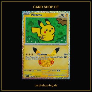 Pikachu 12/30 · 034/128 · 30th ·...
