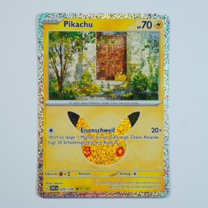 Pikachu · 042/128 · 30TH · 30-Jahre-Jubiläum · Deutsch (DE)