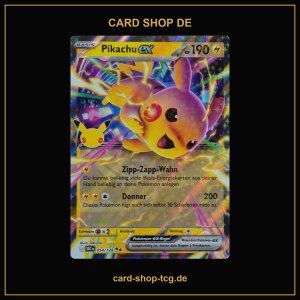 Pikachu-ex · 054/128 · 30th ·...