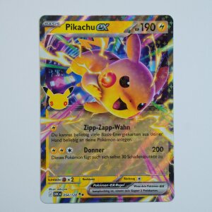 Pikachu-ex · 054/128 · 30th ·...