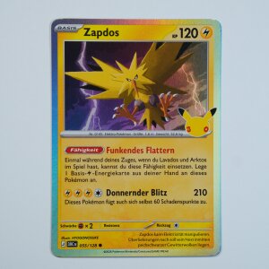 Zapdos · 055/128 · 30th · Deutsch (DE)