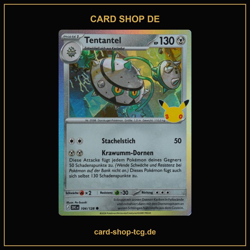 Tentantel · 104/128 · 30th · Deutsch (DE)