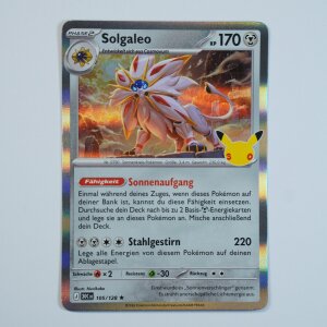 Solgaleo · 105/128 · 30th · Deutsch...