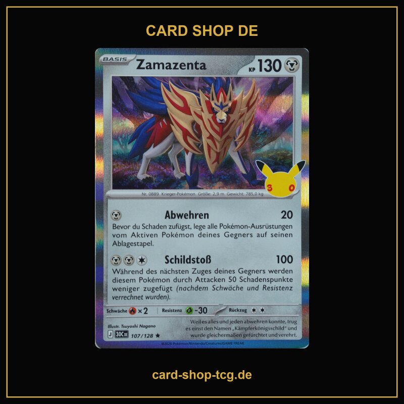 Zamazenta · 107/128 · 30th · Deutsch (DE)