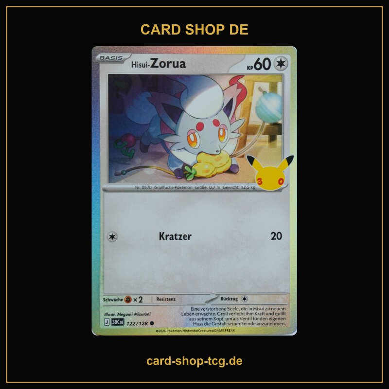 Hisui-Zorua · 122/128 · 30th · Deutsch (DE)