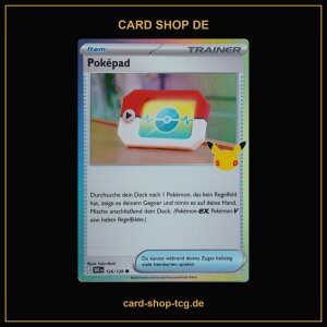 Poképad · 126/128 · 30C · ●...