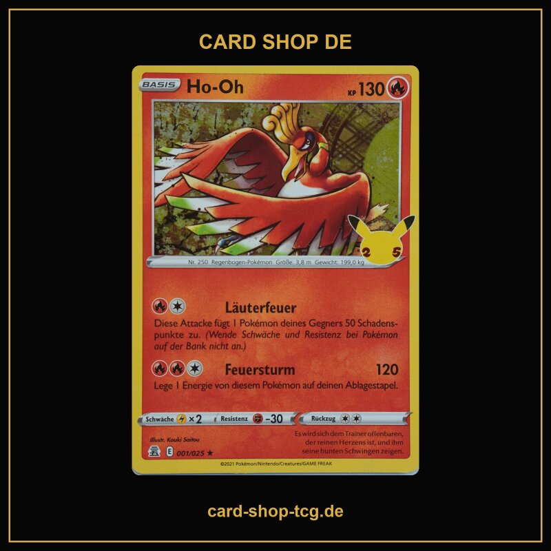 Ho-Oh · 1/25 · cel25 · Deutsch (DE)