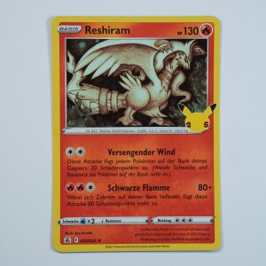 Reshiram · 2/25 · cel25 · Deutsch (DE)