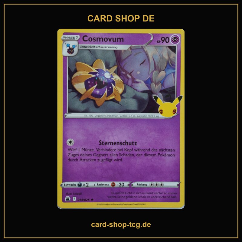 Cosmovum · 014/025 · CEL25 · ★ · Standard · Deutsch (DE)