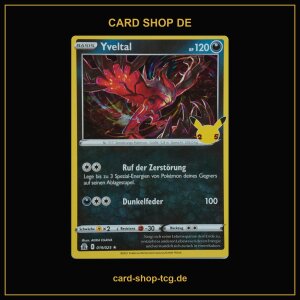 Yveltal · 19/25 · cel25 · Deutsch (DE)