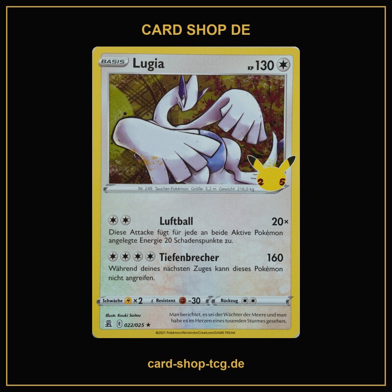 Lugia · 22/25 · cel25 · Deutsch (DE)