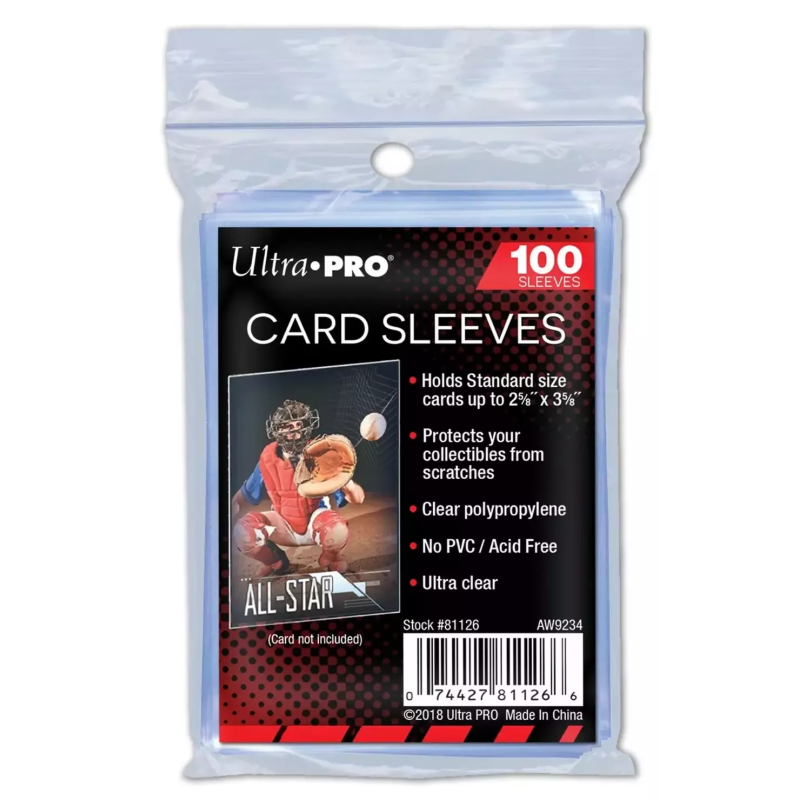 Ultra Pro Karten Hüllen Card Sleeves Standard Size 100 x TCG Pokemon MTG clear